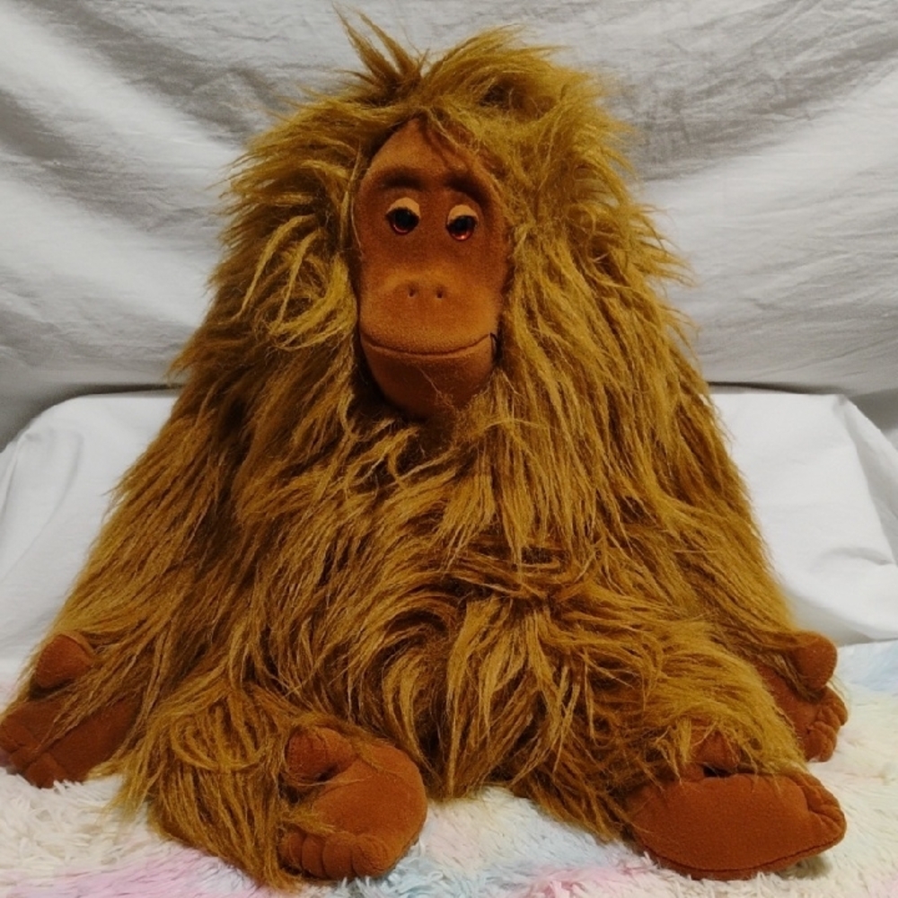 (#35) SALE! Plush Creations Ollie 1988 Orangutan Toy - Brown